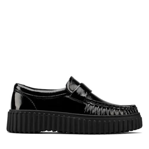 Clarks Damen - Slipper & Mokassin Torhill Mocc schwarz 39,5