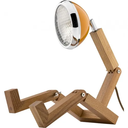 Piffany Mr. Wattson Original Tischlampe Mclaren orange - Stylische Tischlampe in leuchtendem Orange, inspiriert von einem Formel-1-Rennwagen, ideal für kreative Wohnräume und ein echter Hingucker.