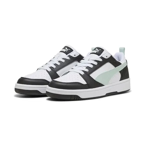 PUMA Rebound V6 Low Unisex Sneaker - Herren-Sneaker mit getrommelter Lederoptik, ideal für lässige Outfits und Komfort den ganzen Tag über.