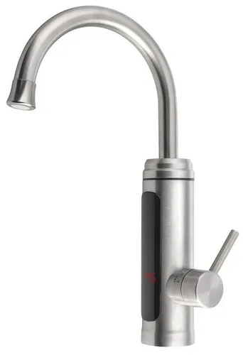 Aqualine Elektrische Armatur mit Durchlauferhitzer, 230V, 3kW aus Edelstahl