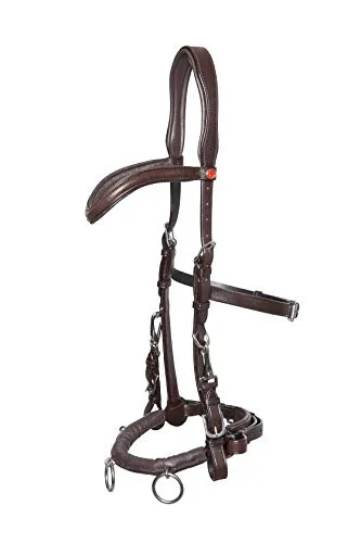 Kieffer Kappzaum Kieffer Ultrasoft - Trensenzaum aus extraweichem Rindsleder, weich unterfüttert, mit flexibler Anpassung für optimalen Tragekomfort und reduzierte Druckstellen.