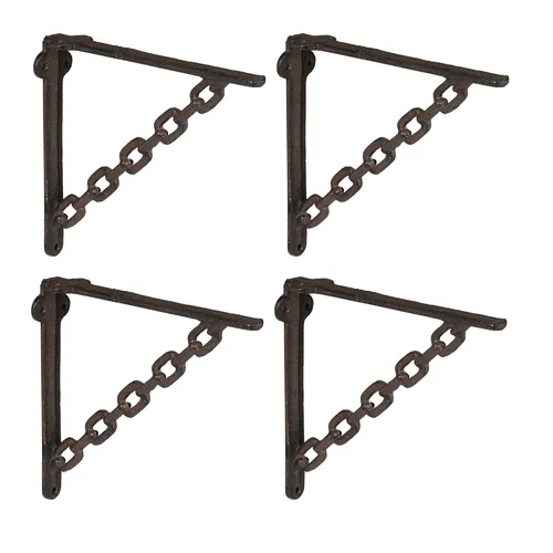 Regalwinkel Winkel Regalträger Regalhalterung Regalhalter Wandkonsole 4er Set