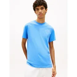 Tommy Jeans Herren TJM Slim Linear Chest Tee EXT Dm0dm21780 S/S T-Shirt, Blue (Blue Twilight), 3XL