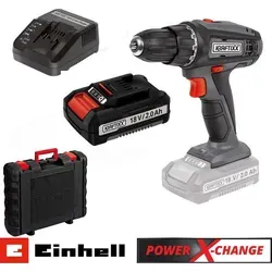 KRAFTIXX® Akku-Schrauber KX-AS 18 Li mit Koffer