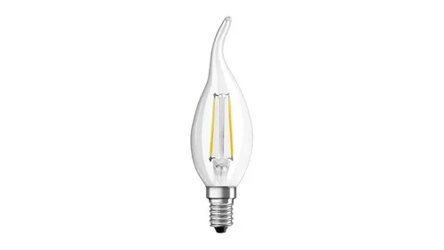 Żarówka LED E14 BA35 2,5W = 25W 250lm 2700K Ciepła 300 Filament OSRAM STAR