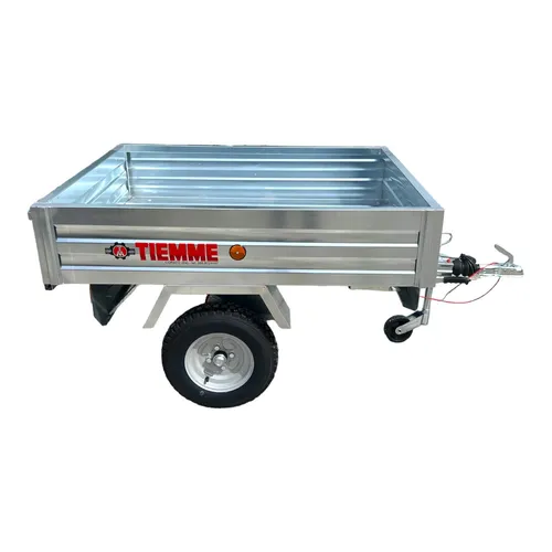 Anhänger Transportwagen Tiemme TM300 Tragfähigkeit 300 KG Feste Bordwände
