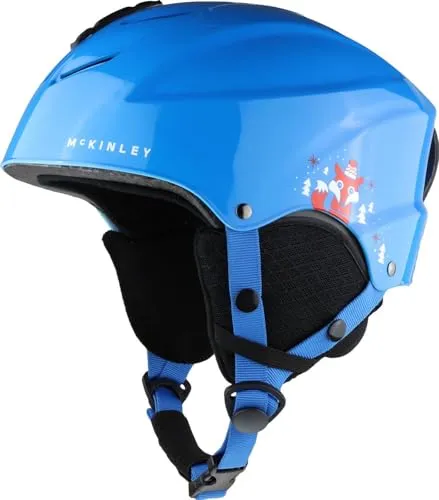 McKINLEY Ki.-Ski-Helm Snowfoxy HS109 Blue