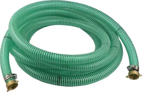 Zoll Saugschlauch Druckschlauch 25mm mit Schlauchverschraubung - Flexibler Saug- und Druckschlauch mit 1