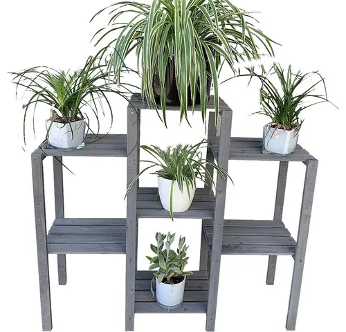 Melko Blumenständer Blumenpodest in grau von Melko