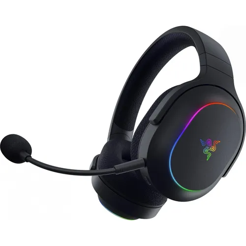 Razer Barracuda X Chroma Schwarz - Kabelloses Gaming-Headset - Headset mit Razer SmartSwitch für schnelles Umschalten zwischen HyperSpeed und Bluetooth, ergonomisches Design für ganztägigen Tragekomfort und Hi-Fi-Soundqualität.