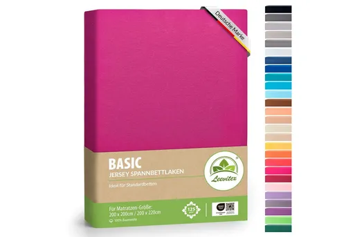 Bettlaken Pink von Leevitex