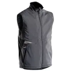 DASSY® Fusion Softshell-Weste 4XL - Anthrazitgrau/Schwarz - Hochwertige Softshell-Weste für Arbeits- & Schutzkleidung, atmungsaktiv, wind- und wasserdicht, ideal für anspruchsvolle Einsätze.