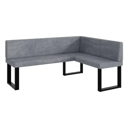 MEBLINI Eckbank für Esszimmer in grau von MEBLINI