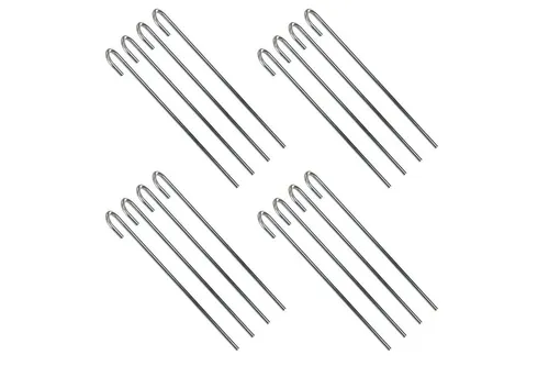 Belissa Zelthering Bodenanker XL 40 cm - Zeltheringe aus verzinktem Stahl, ideal für große Zelte und Pavillons, bieten zuverlässige Bodenverankerung in harten und weichen Böden.