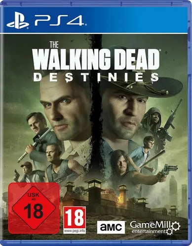 Sony PS4 Spiel Walking Dead Destinies - Action & Abenteuer - Action- und Abenteuerspiel für die PS4, USK 18, erlebe packende Entscheidungen und spannende Geschichten im Walking Dead Universum.