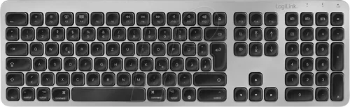 LOGILINK ID0206 - Funk-Tastatur, Bluetooth, schwarz
