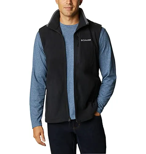 Columbia Fast Trek Fleece Vest XL - Outdoor Weste für Herren, ideal für Wanderungen und Reisen. Hergestellt aus hochwertigem Fleece für kuschelige Wärme und ausgestattet mit praktischen Reißverschlusstaschen.