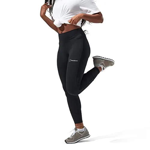 Berghaus W Berghaus Core Legging BLK - Lange Laufhosen für Damen, bieten perfekten Komfort und Stil für aktive Frauen, ideal für Sport, Reisen oder Alltag mit durchdachten Details und hochwertiger Verarbeitung.
