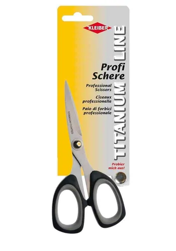 KLEIBER Titanium Schere 135mm Stoffschere / Bastelschere