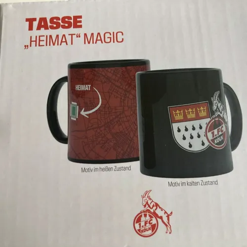 1.FC köln Zaubertasse Heimat Neu
