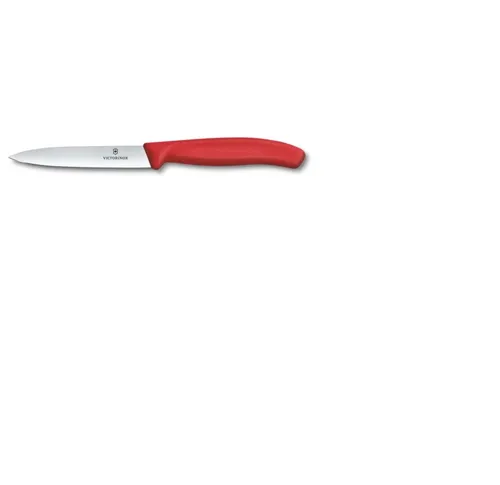 Victorinox GemĂĽsemesser Swiss Classic, 10 cm Rot