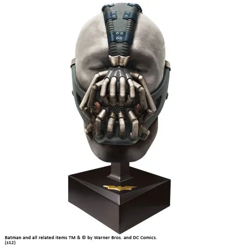 The Noble Collection France Bane Special Edition Mask - Nachbildungen & Requisiten, detailgetreue Nachbildung für Sammler und Fans von Batman