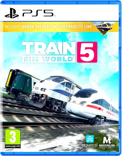Train Sim World 5 - Sony PlayStation 5 - Simulation für PS5 - Erlebe realistische Zugfahrten und beeindruckende Landschaften in einer detailreichen Spielwelt.