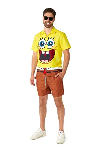 Suitmeister Herren-Set - SpongeBob-Kostüm für Halloween