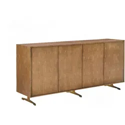 KAWOLA Sideboard GALA mit 4 Türen in gold von KAWOLA