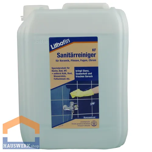 Lithofin KF Sanitärreiniger WC Reiniger Badreiniger 5 Liter Konzentrat