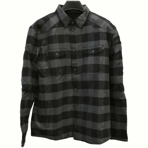 John Doe Motoshirt XTM - Motorradjacke mit Protektoren - Schutzjacke aus XTM-Schutzfaser mit atmungsaktivem Coolmax-Innenfutter, ideal für Sicherheit und Komfort beim Motorradfahren.