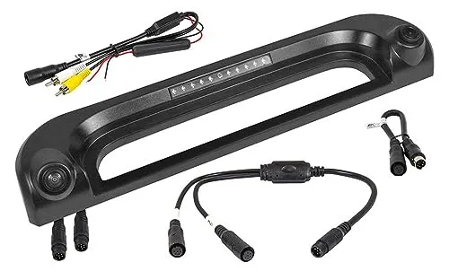 ESX VNA-RCAM-DBJ228HD HD Night Vision Doppel Rückfahrkamera für originales Bremslicht Kompatibel mit FIAT Ducato, Peugeot Boxer, Citroen Jumper, Opel Movano