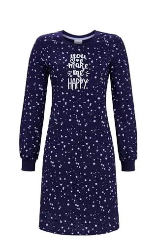 Ringella Sleepshirt mit Strickbündchen Farbe Night, Größe M