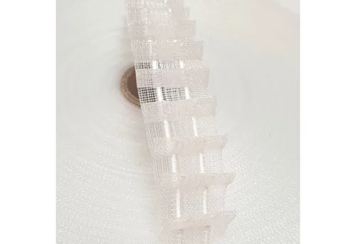 Bestlivings Faltenband FM-25-11, Gardinen, Vorhänge, Gardinenstoff, Bleistiftband 