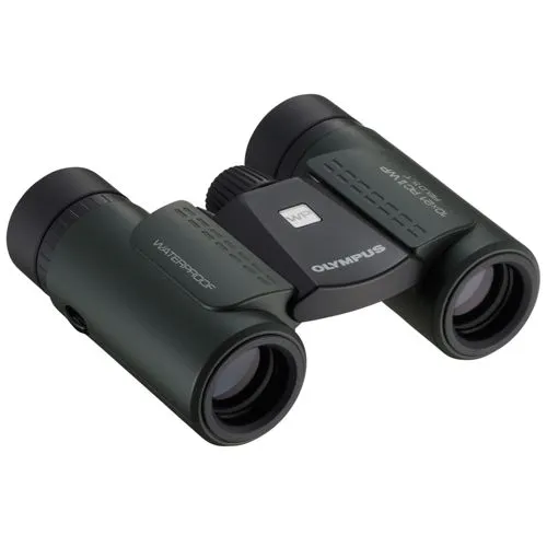 Olympus Fernglas 10x21 RC II WP Dunkelgrün - Kompaktes Outdoor-Fernglas - Ferngläser - 10-fache Vergrößerung, wasserdicht und ideal für Outdoor-Abenteuer.