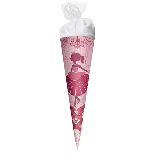 Roth Schultüte 50cm rund Ballerina