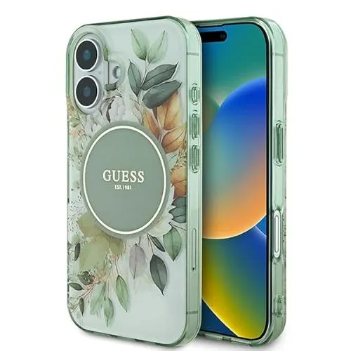 CG MOBILE Guess GUHMP16SHFWBDCEN Hülle für iPhone 16 6.1