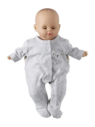 vertbaudet Puppen Accessoires-Set Weiche Puppe mit Schlafaugen, Länge 30 cm