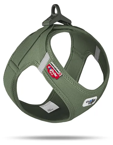 curli Vest Harness Clasp Air-Mesh Moss 3XS von curli