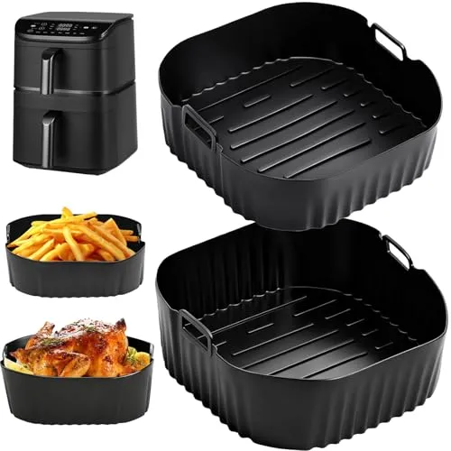 2Pcs Airfryer Zubehör für Cosori Turbo Tower 10,8L