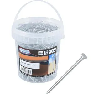 Connex Nägel B30050, 2,5 x 55mm, verzinkt, im Eimer, 1500g von Connex