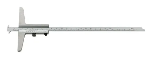 Forum Breiten- und Abstands-Tiefenmessschieber 200 mm - Präziser Messschieber für exakte Breiten- und Abstandsbestimmungen, ideal für Handwerk und Industrie.