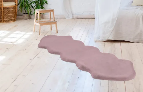 Arte Espina Fellteppich Rabbit 300 in lila von Arte Espina