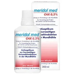 meridol Mundspülung med CHX 0,2% Chlorhexidin 300 ml