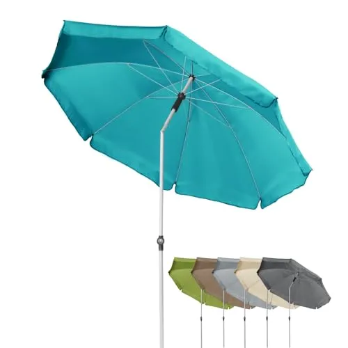 Doppler Sonnenschirm 200x200 cm in türkis von Doppler