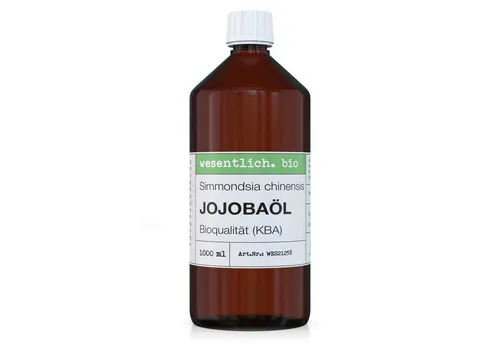 wesentlich. Körperöl Jojobaöl bio 1000ml
