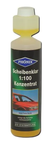 Phönix Scheibenklar 1:100 Konzentrat Auto Scheibenwaschanlage Scheiben Reiniger (Grundpreis: 25,96 € / Liter)