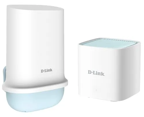 D-Link DWP-1010/KT/B 5G/LTE Outdoor CPE, 5G Außenantenne, 5G Modem, bis zu 3,4 Gbit/s, PoE, IP67 wetterfest, 1kV Überspannungsschutz, PoE Injektor, Wand-/Mastmontage, entsperrt für alle Netzwerke