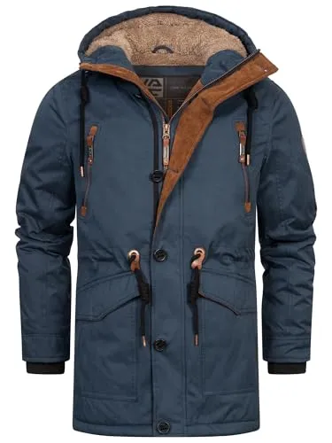 Indicode Winterjacke INGillespie blau M (50) von INDICODE