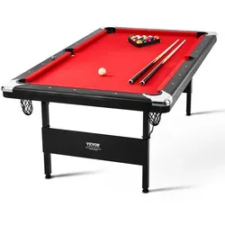 VEVOR Billardtisch 2134x1200x805mm